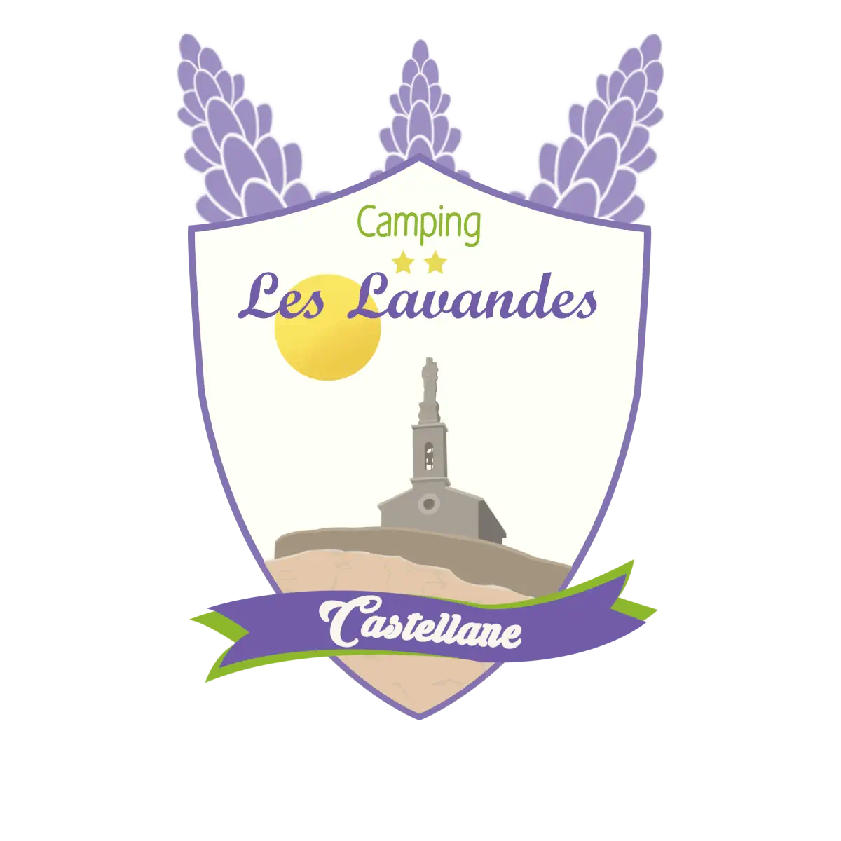 Logo Camping les lavande